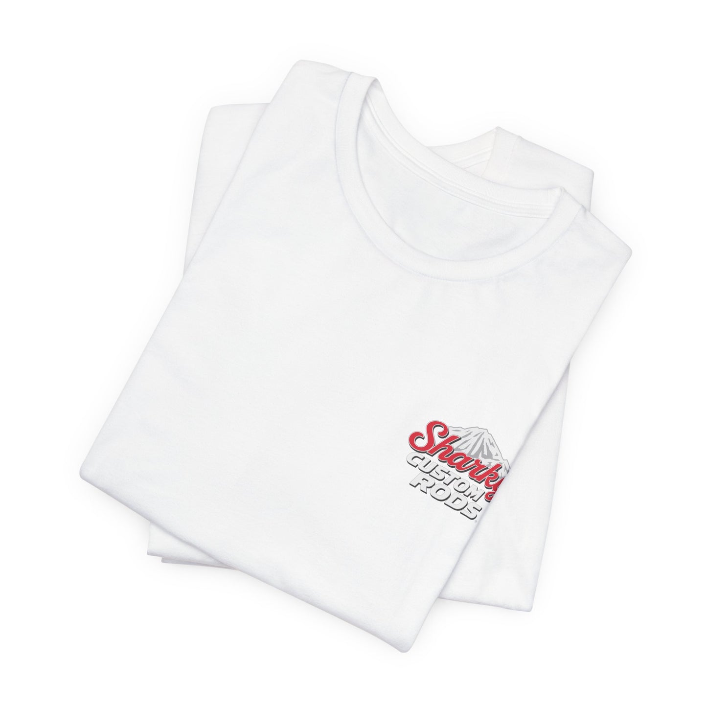 Sharky Custom Rods- Retro Mountain Short Sleeve T-Shirt