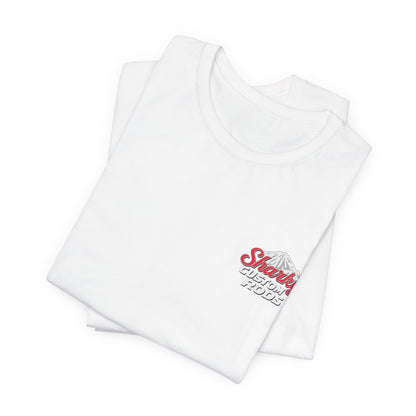 Sharky Custom Rods- Retro Mountain Short Sleeve T-Shirt