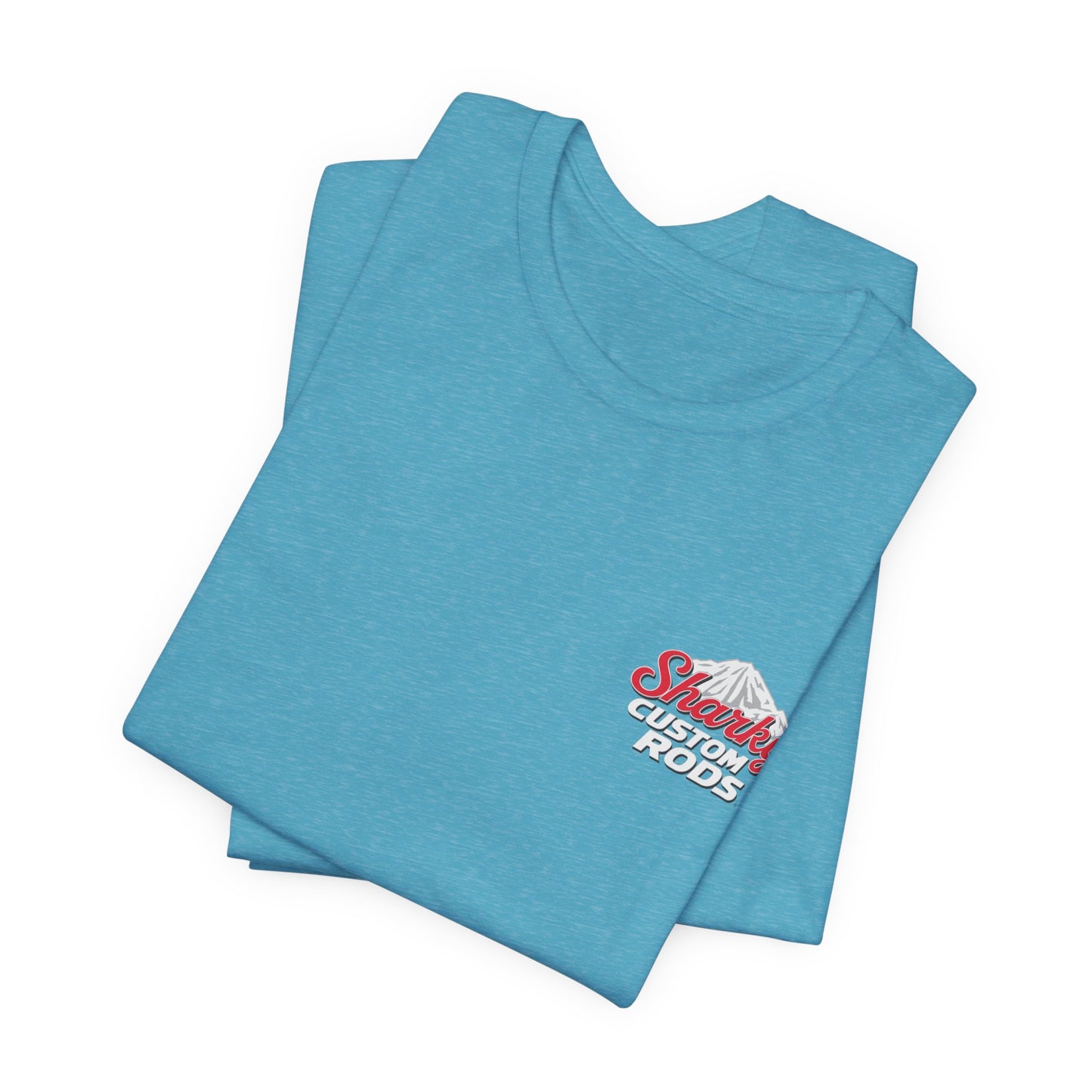 Sharky Custom Rods- Retro Mountain Short Sleeve T-Shirt