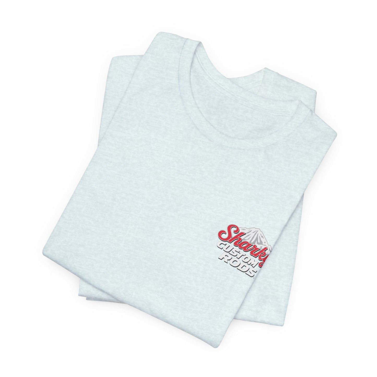 Sharky Custom Rods- Retro Mountain Short Sleeve T-Shirt