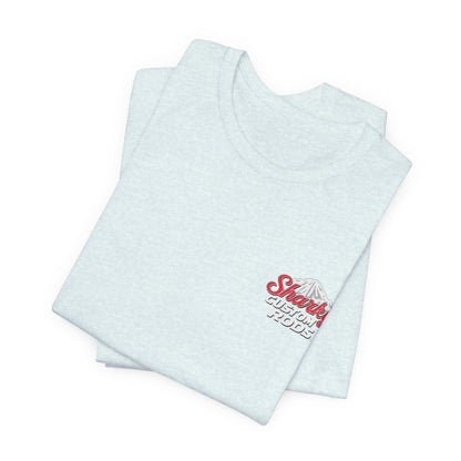 Sharky Custom Rods- Retro Mountain Short Sleeve T-Shirt