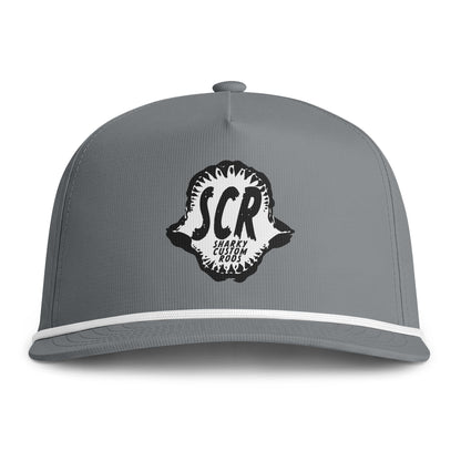 Sunwashed Rope Cap - Vintage Surf Logo Trucker Hat