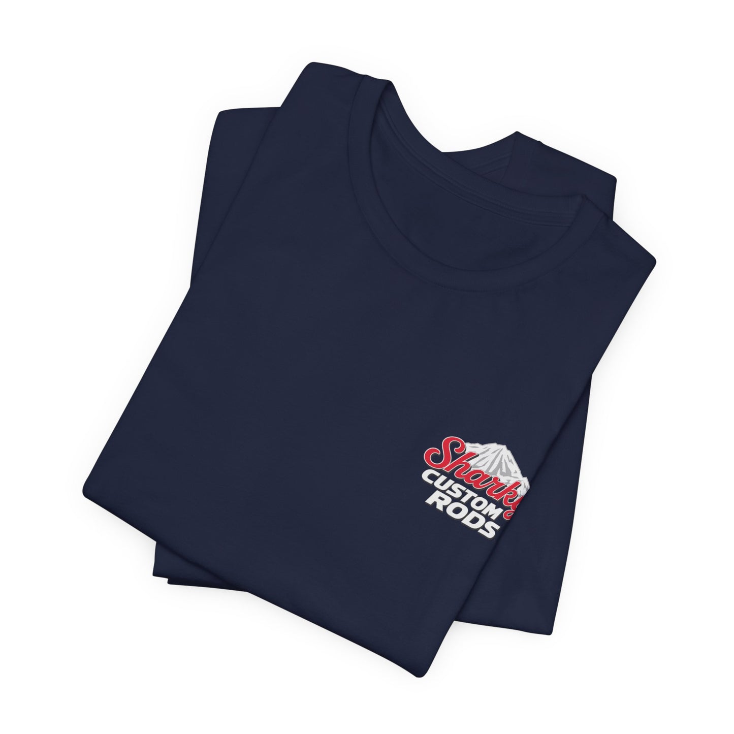 Sharky Custom Rods- Retro Mountain Short Sleeve T-Shirt