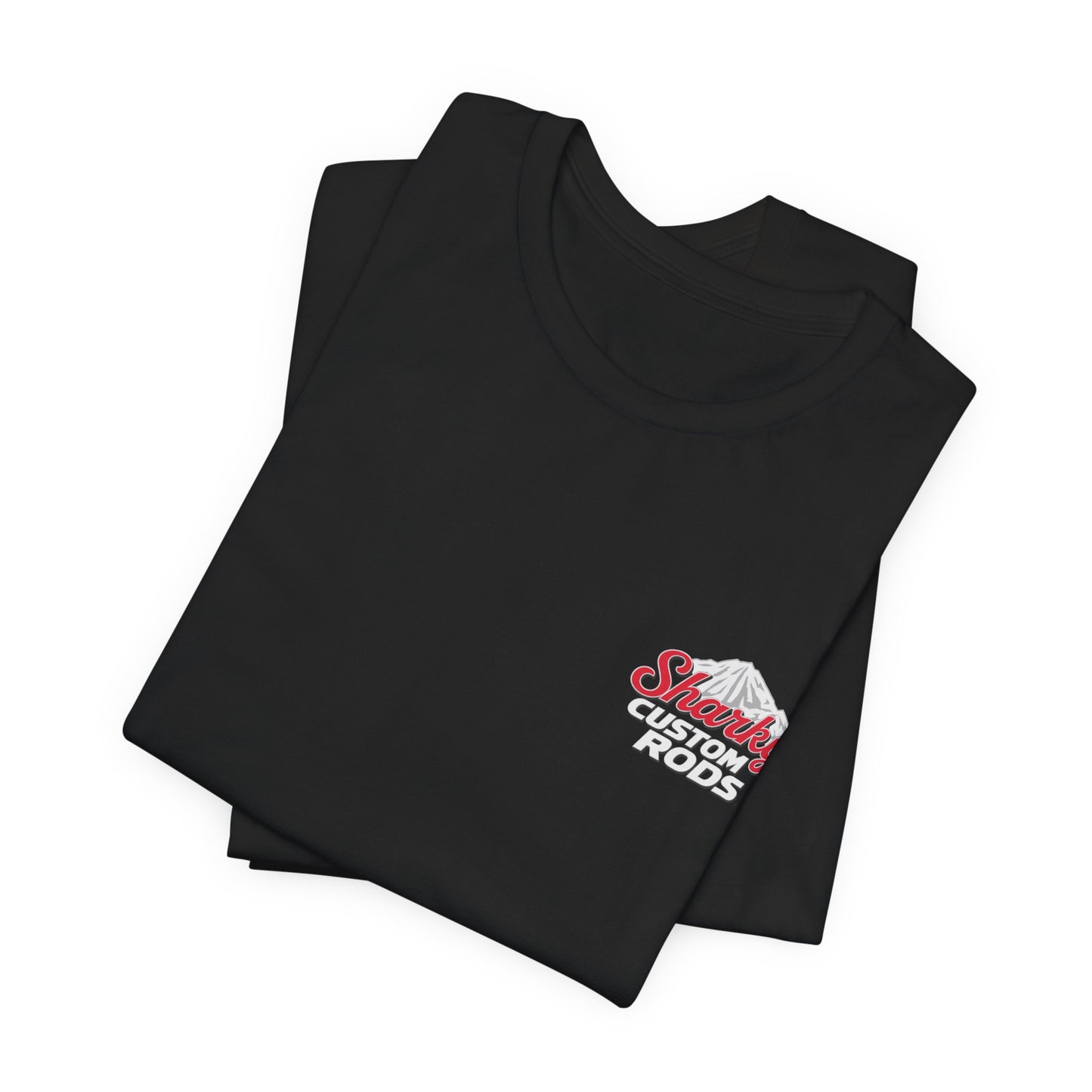 Sharky Custom Rods- Retro Mountain Short Sleeve T-Shirt