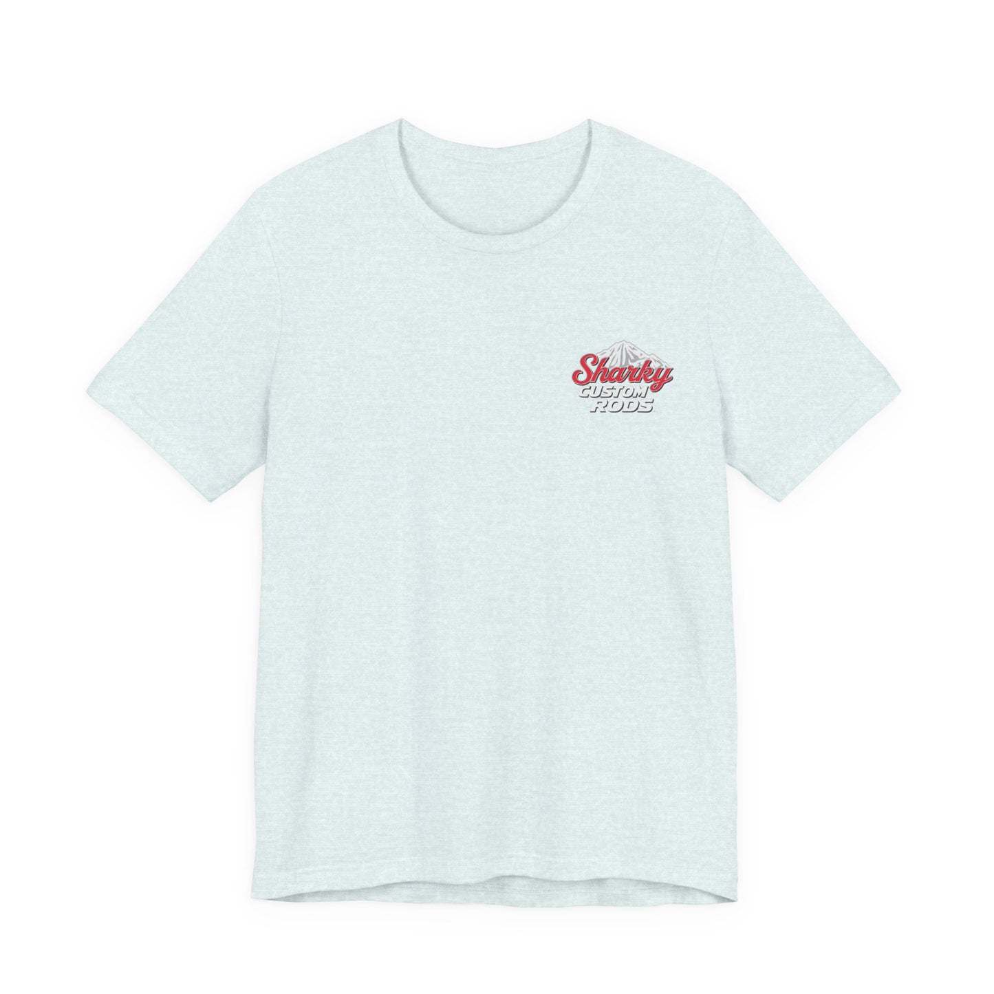 Sharky Custom Rods- Retro Mountain Short Sleeve T-Shirt