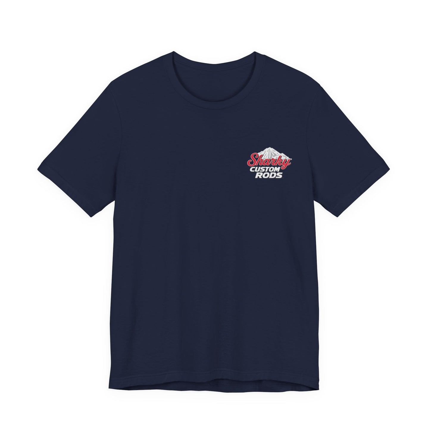 Sharky Custom Rods- Retro Mountain Short Sleeve T-Shirt