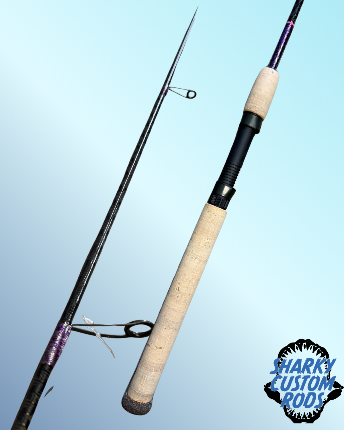 TaXman 6'6" Light, Purple with Cork Grip