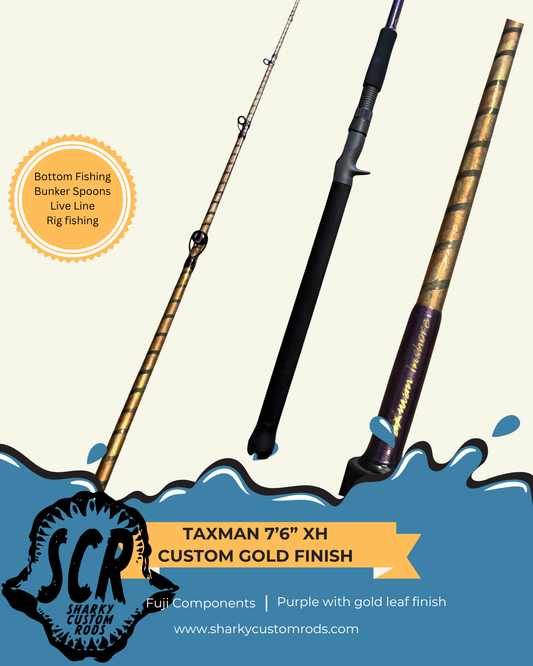 TaXman 7'6" XH Custom Gold Finish