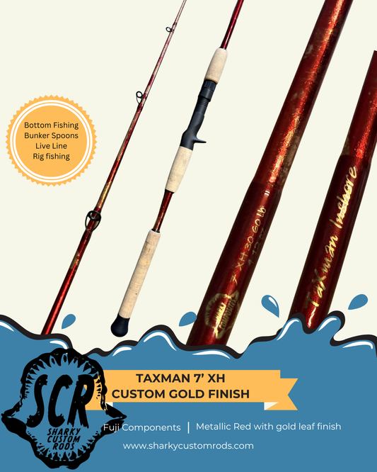 TaXman 7' XH Custom Gold Finish