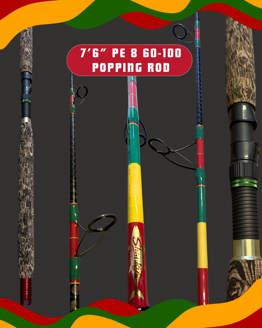 Popping Rod PE8 Rasta